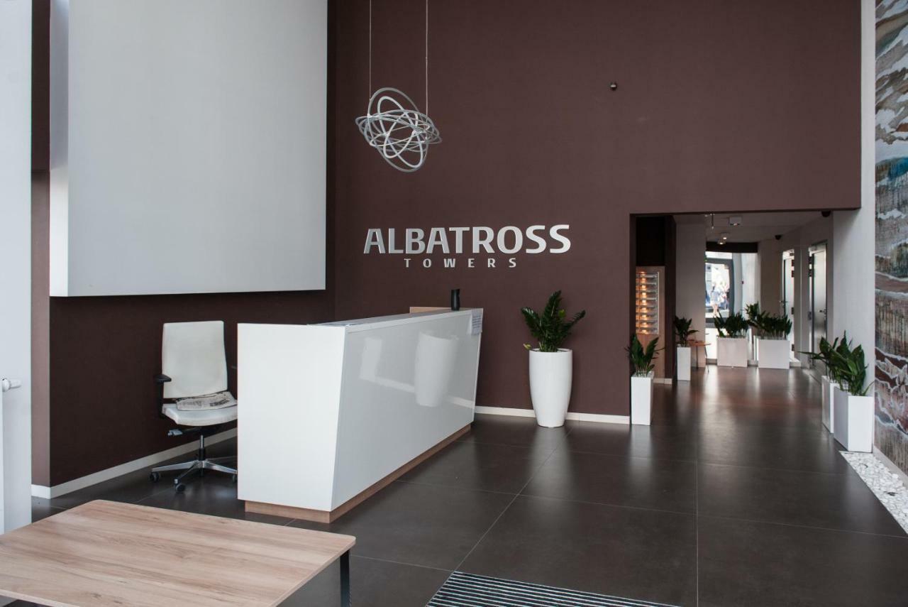 Albatross Towers Joda Bed Leilighet Gdańsk Eksteriør bilde